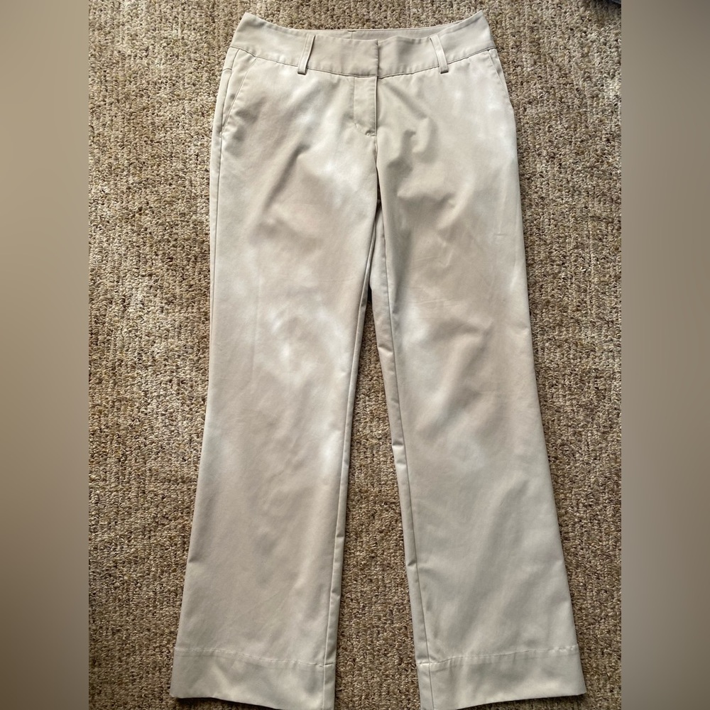 Adidas CLIMALITE khaki women’s golf pants size 6